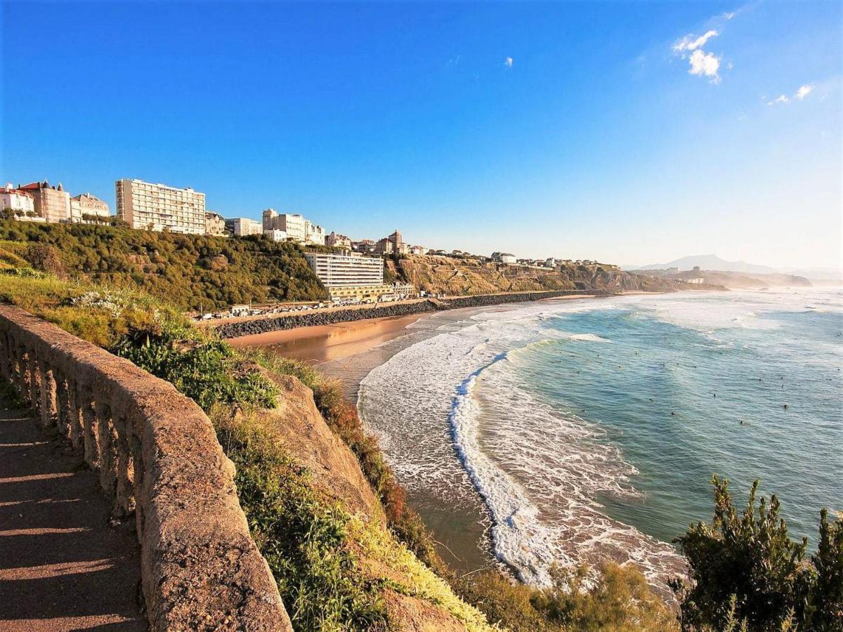 Charmant Studio En Centre-Ville Avec Piscine Proche Grande Plage - Fr-1-3-410 Biarritz Luaran gambar
