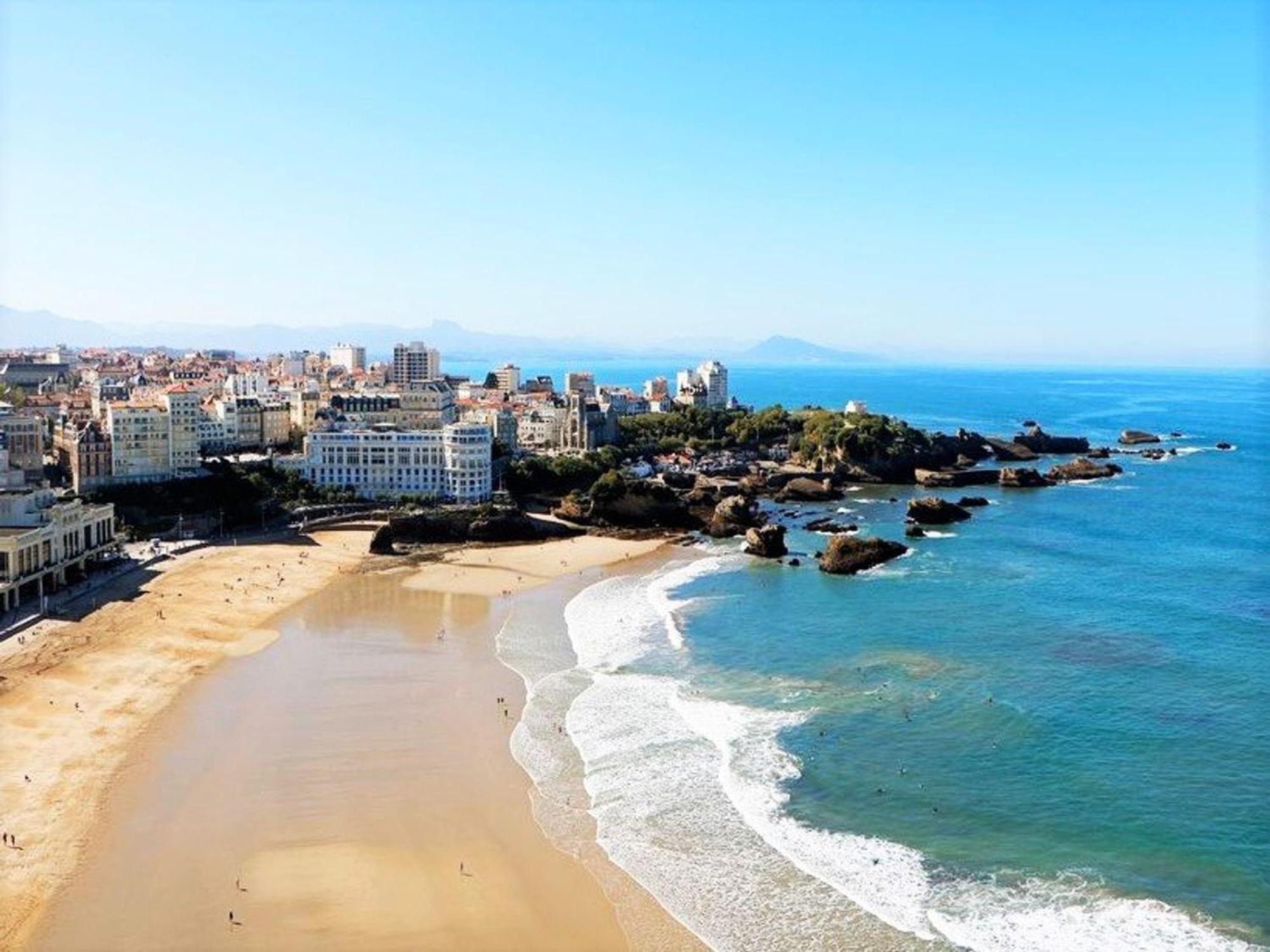Charmant Studio En Centre-Ville Avec Piscine Proche Grande Plage - Fr-1-3-410 Biarritz Luaran gambar